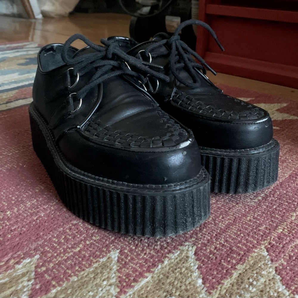 Demonia Creepers with Coffin Compartment